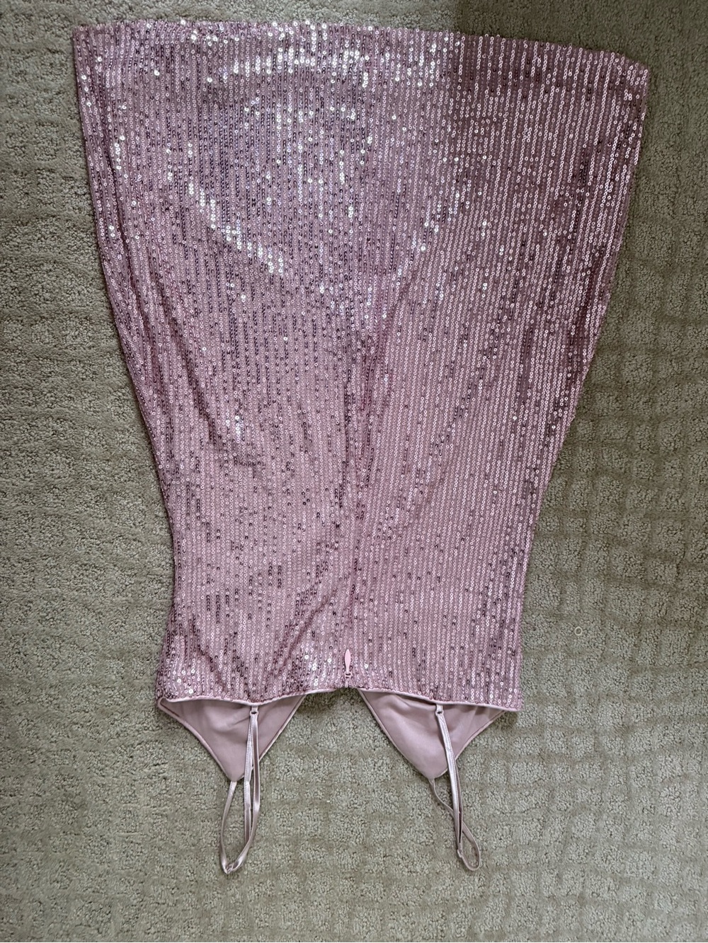 Lulu's Rose Pink Sequin Mini Slip Dress - Picture 6 of 7